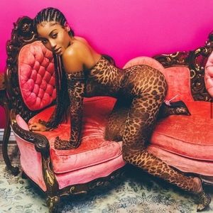 The Rxch Leo Charmer Cheetah Mesh Set
